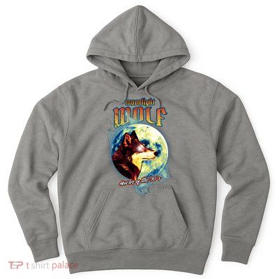 Moonlight Wolf Howler Of The 90s Hoodie