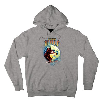 Moonlight Wolf Howler Of The 90s Hoodie