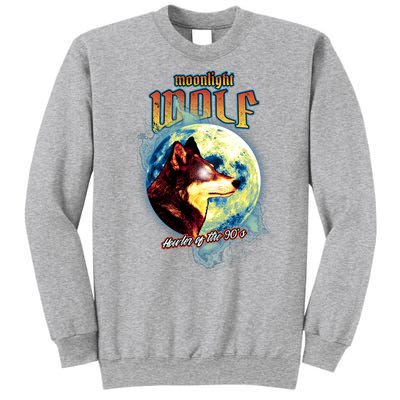 Moonlight Wolf Howler Of The 90s Sweatshirt