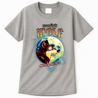 Moonlight Wolf Howler Of The 90s Tall T-Shirt