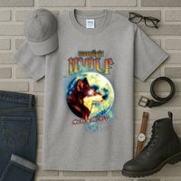 Moonlight Wolf Howler Of The 90s Tall T-Shirt