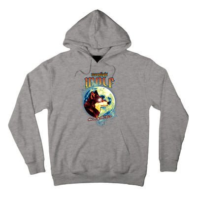 Moonlight Wolf Howler Of The 90s Tall Hoodie