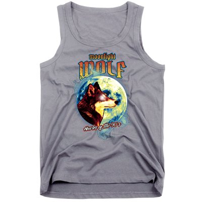 Moonlight Wolf Howler Of The 90s Tank Top