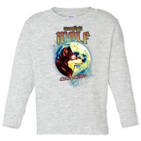 Moonlight Wolf Howler Of The 90s Toddler Long Sleeve Shirt