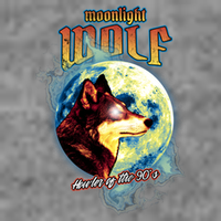 Moonlight Wolf Howler Of The 90s Toddler T-Shirt