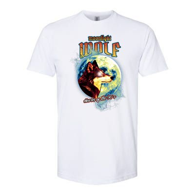 Moonlight Wolf Howler Of The 90s Softstyle® CVC T-Shirt