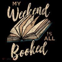 My Weekend Is All Booked Bookworm Reading Books Funny Gift Sustainable Bucket Hat