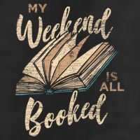 My Weekend Is All Booked Bookworm Reading Books Funny Gift Beanie