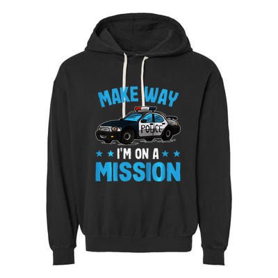 Make Way IM On A Mission Garment-Dyed Fleece Hoodie