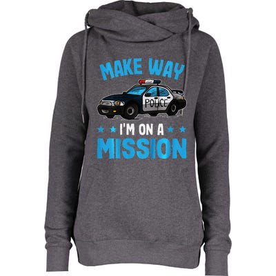 Make Way IM On A Mission Womens Funnel Neck Pullover Hood