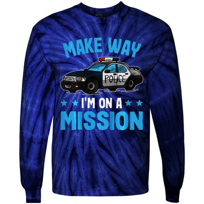 Make Way IM On A Mission Tie-Dye Long Sleeve Shirt