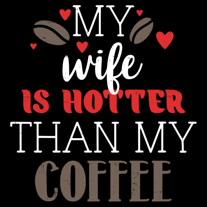 My Wife Is Hotter Than My Coffee Cute Gift 16 in Basic Backpack