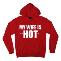 My Wife Is Psychotic (Hot) Funny Married Couples Hoodie