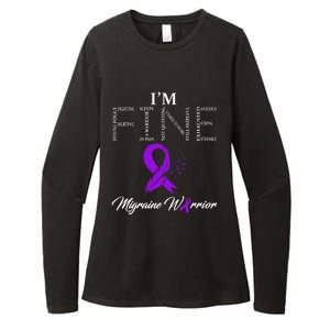 Migraine Warrior Im Fine Womens CVC Long Sleeve Shirt