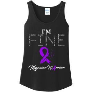 Migraine Warrior Im Fine Ladies Essential Tank