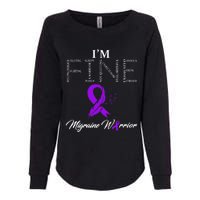 Migraine Warrior Im Fine Womens California Wash Sweatshirt