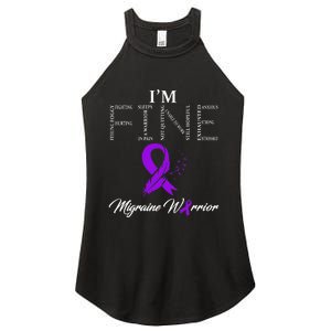 Migraine Warrior Im Fine Women's Perfect Tri Rocker Tank