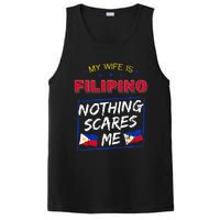 My Wife Is Filipino Republic Of The Philippines Roots Flag PosiCharge Competitor Tank