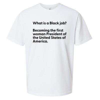 Messinabottle What Is A Black Job Becoming The First Woman President Of The Unit Sueded Cloud Jersey T-Shirt