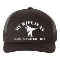 My Wife Is A Fighter Jet Premium Yupoong Adult 5-Panel Trucker Hat