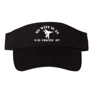 My Wife Is A Fighter Jet Premium Valucap Bio-Washed Visor