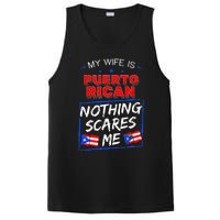 My Wife Is Puerto Rican Puerto Rico Heritage Roots PR Flag PosiCharge Competitor Tank