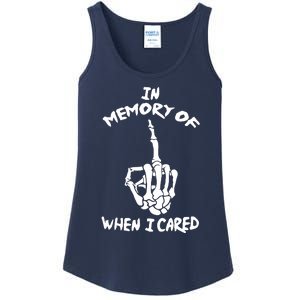 Memory When I Cared Ladies Essential Tank