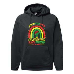 Men Women Juneteenth Celebration Black Freedom Black Pride Gift African Pride Performance Fleece Hoodie