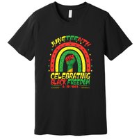 Men Women Juneteenth Celebration Black Freedom Black Pride Gift African Pride Premium T-Shirt