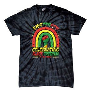 Men Women Juneteenth Celebration Black Freedom Black Pride Gift African Pride Tie-Dye T-Shirt