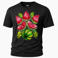 Magic Watermelon. Kherson symbol. Petrykivka painting. Cooling Performance Crew T-Shirt