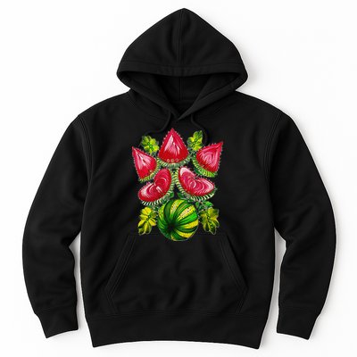 Magic Watermelon. Kherson symbol. Petrykivka painting. Hoodie