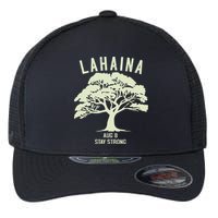 Maui Wildfire Lahaina Survivor Maui Hawaii Strong Flexfit Unipanel Trucker Cap
