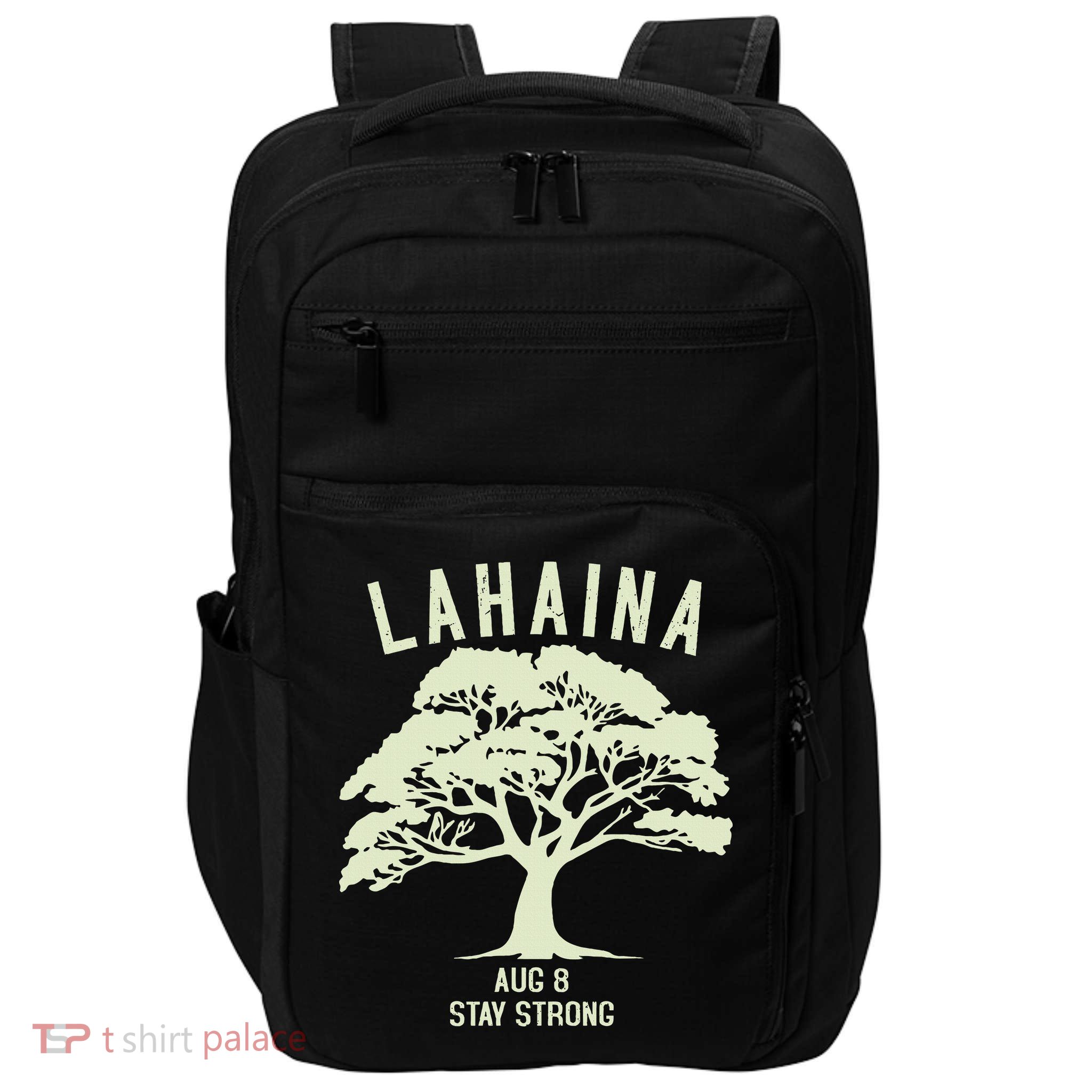 Maui Wildfire Lahaina Survivor Maui Hawaii Strong Impact Tech Backpack
