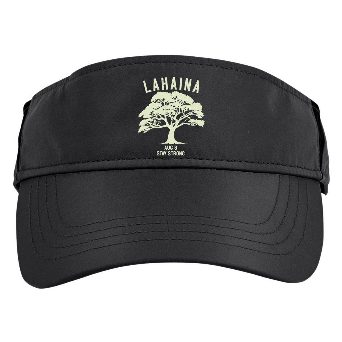 Maui Wildfire Lahaina Survivor Maui Hawaii Strong Adult Drive Performance Visor