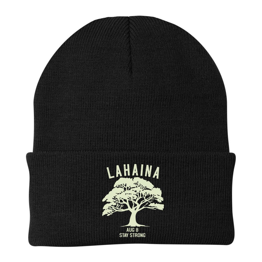 Maui Wildfire Lahaina Survivor Maui Hawaii Strong Beanie