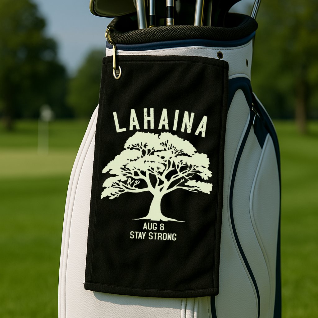 Maui Wildfire Lahaina Survivor Maui Hawaii Strong Golf Towel