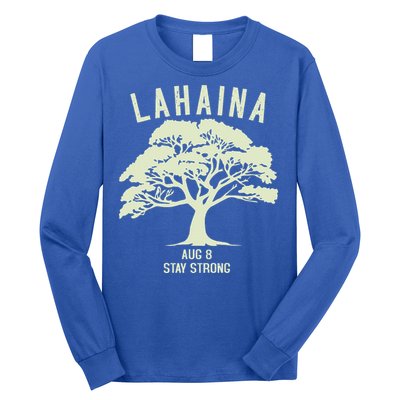 Maui Wildfire Lahaina Survivor Maui Hawaii Strong Long Sleeve Shirt