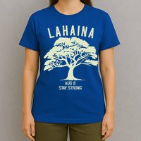 Maui Wildfire Lahaina Survivor Maui Hawaii Strong T-Shirt