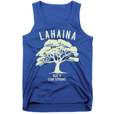 Maui Wildfire Lahaina Survivor Maui Hawaii Strong Tank Top