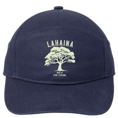 Maui Wildfire Lahaina Survivor Maui Hawaii Strong 7-Panel Snapback Hat