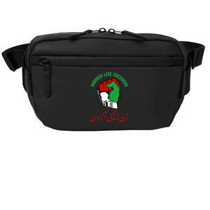 Mahsa, WOMEN LIFE FREEDOM, Cute Iranian Flag Fist Of Iranian Crossbody Pack