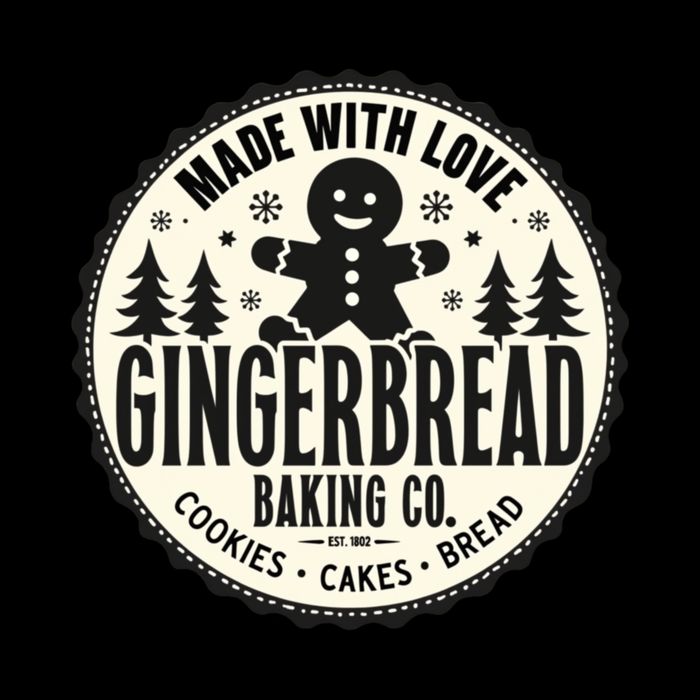 Made With Love Gingerbread Baking Co Sustainable Bucket Hat