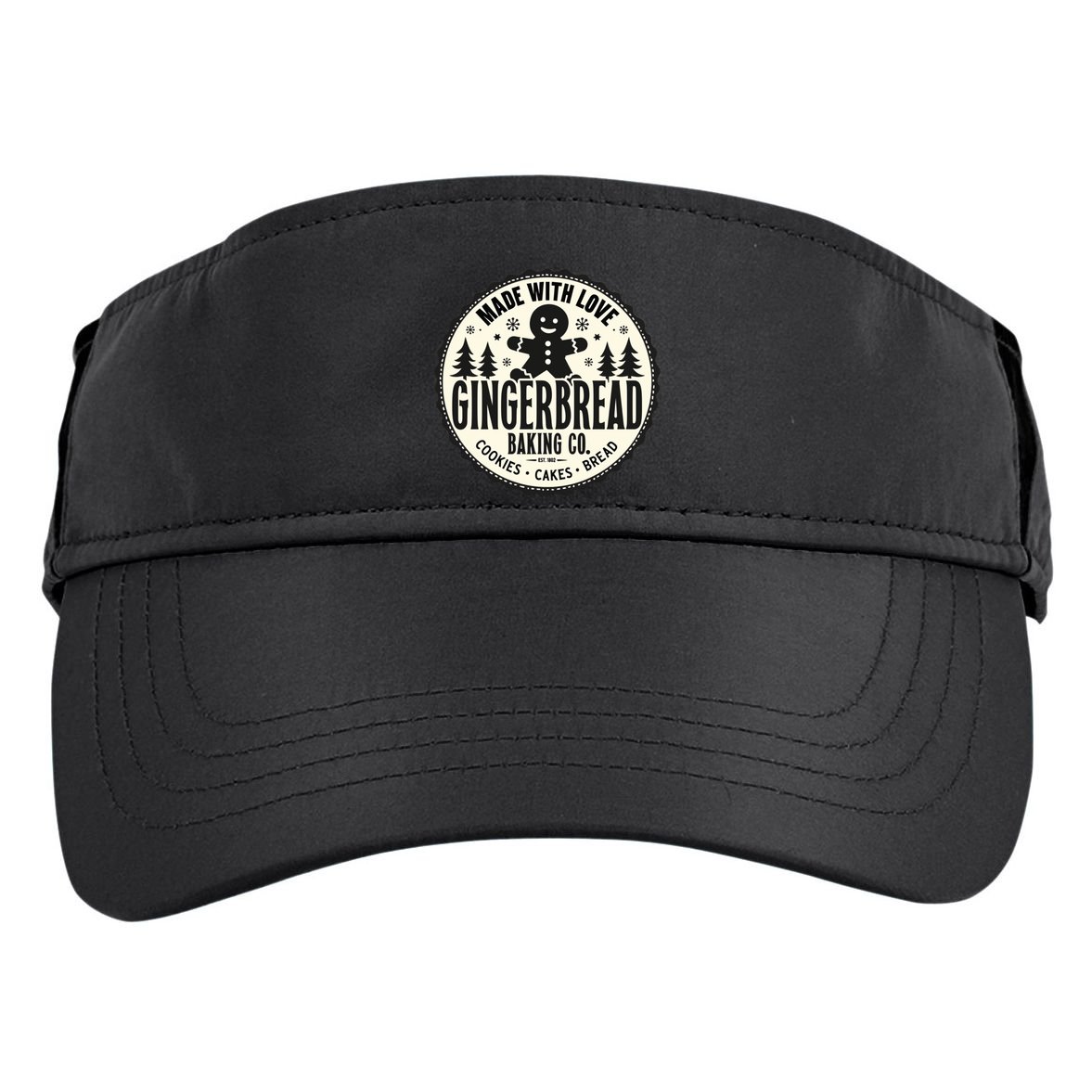 Made With Love Gingerbread Baking Co Adult Drive Performance Visor