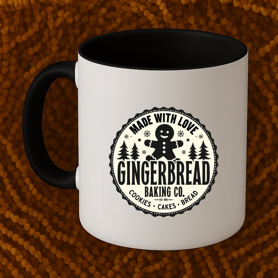 Made With Love Gingerbread Baking Co Mug