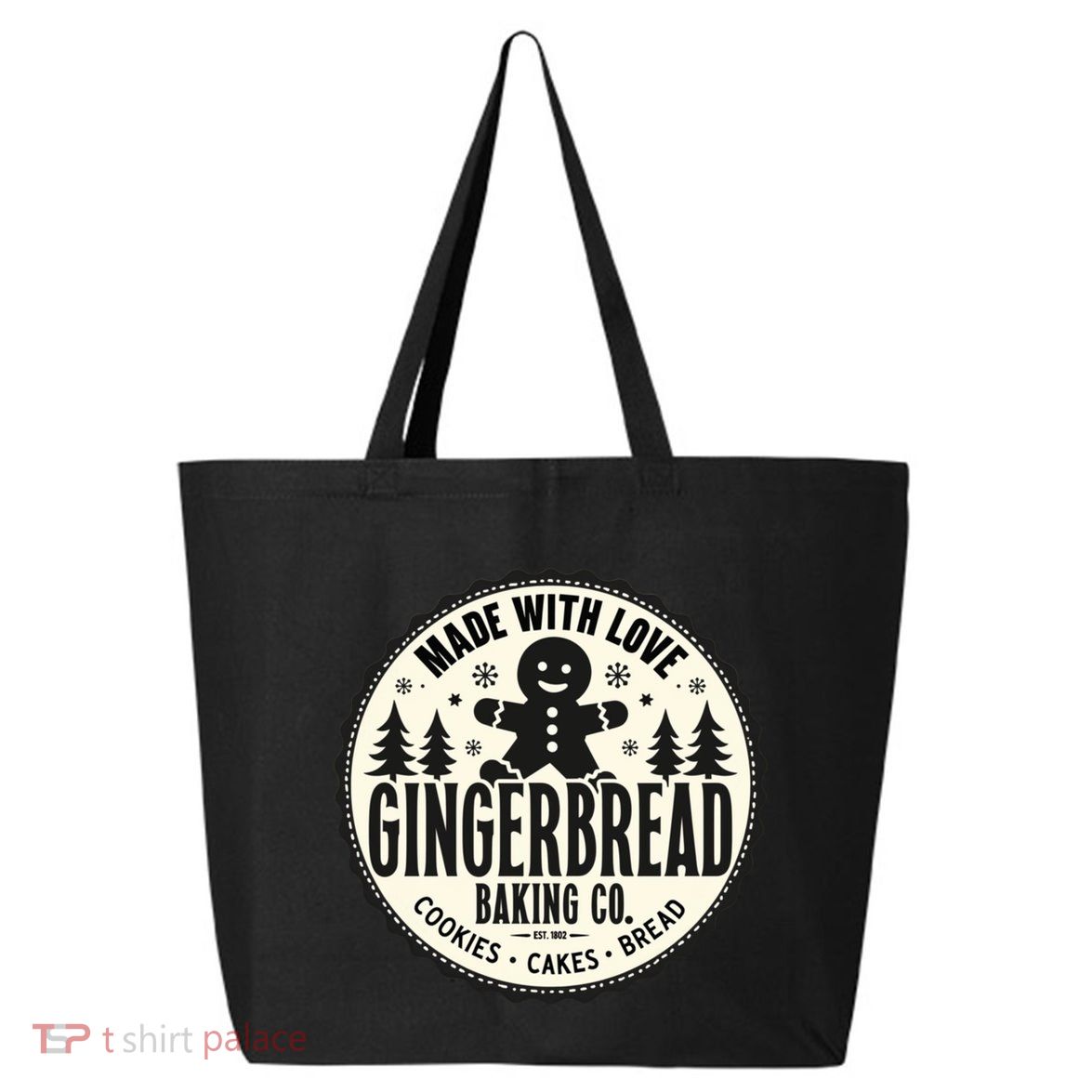 Made With Love Gingerbread Baking Co 25L Jumbo Tote
