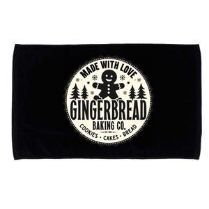 Made With Love Gingerbread Baking Co Microfiber Hand Towel