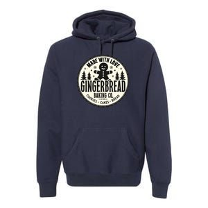 Made With Love Gingerbread Baking Co Premium Hoodie