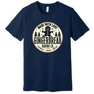 Made With Love Gingerbread Baking Co Premium T-Shirt