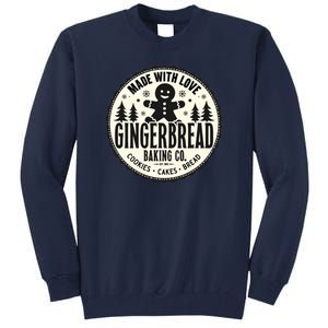 Made With Love Gingerbread Baking Co Tall Sweatshirt